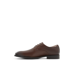 Men REGENT - Brown Smooth Leather Derby Shoes - Ted Baker