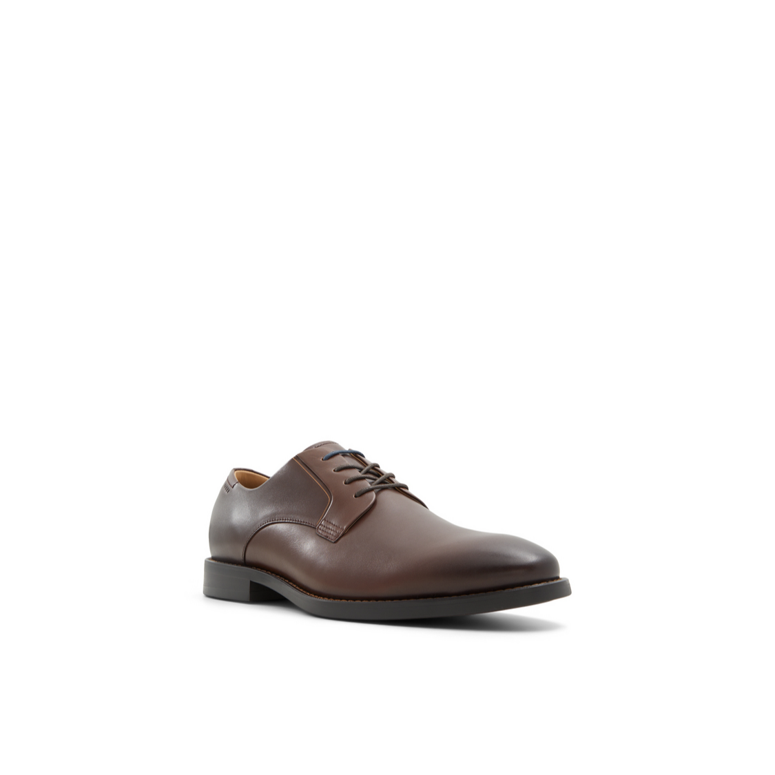 Men REGENT - Brown Smooth Leather Derby Shoes - Ted Baker