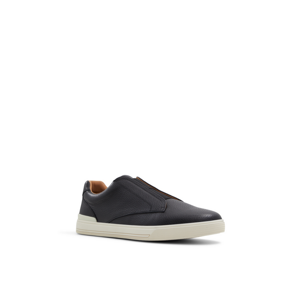 Men BRENTON - Textured Leather Slip On Sneakers - Ted Baker
