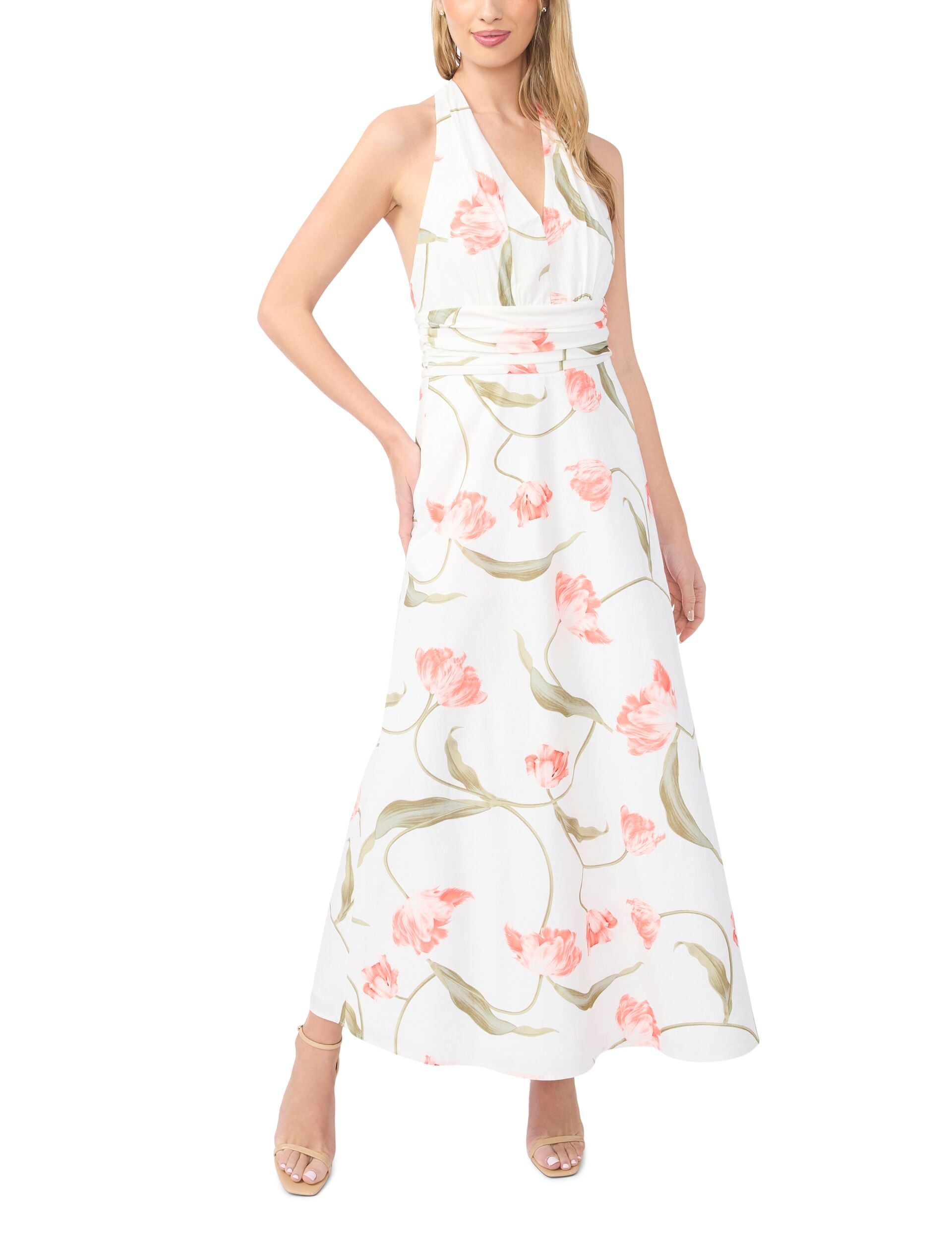 Sale|Women SERAFINA Floral Tie Halterneck Maxi Dress - Ted Baker