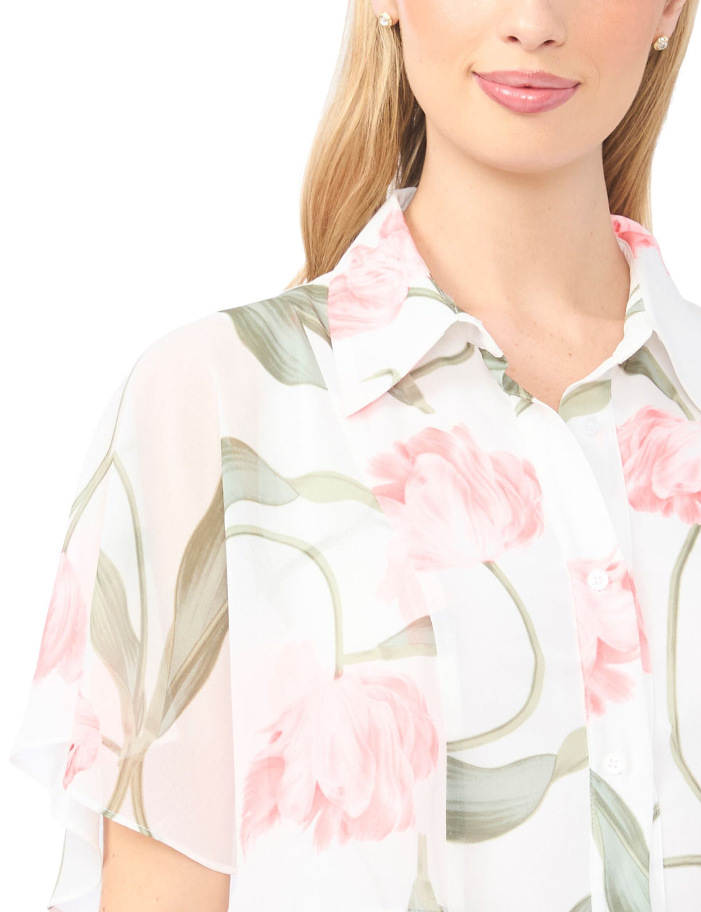 Sale|Women MIRIAM Floral Flutter Sleeve Midi Dress - Ted Baker