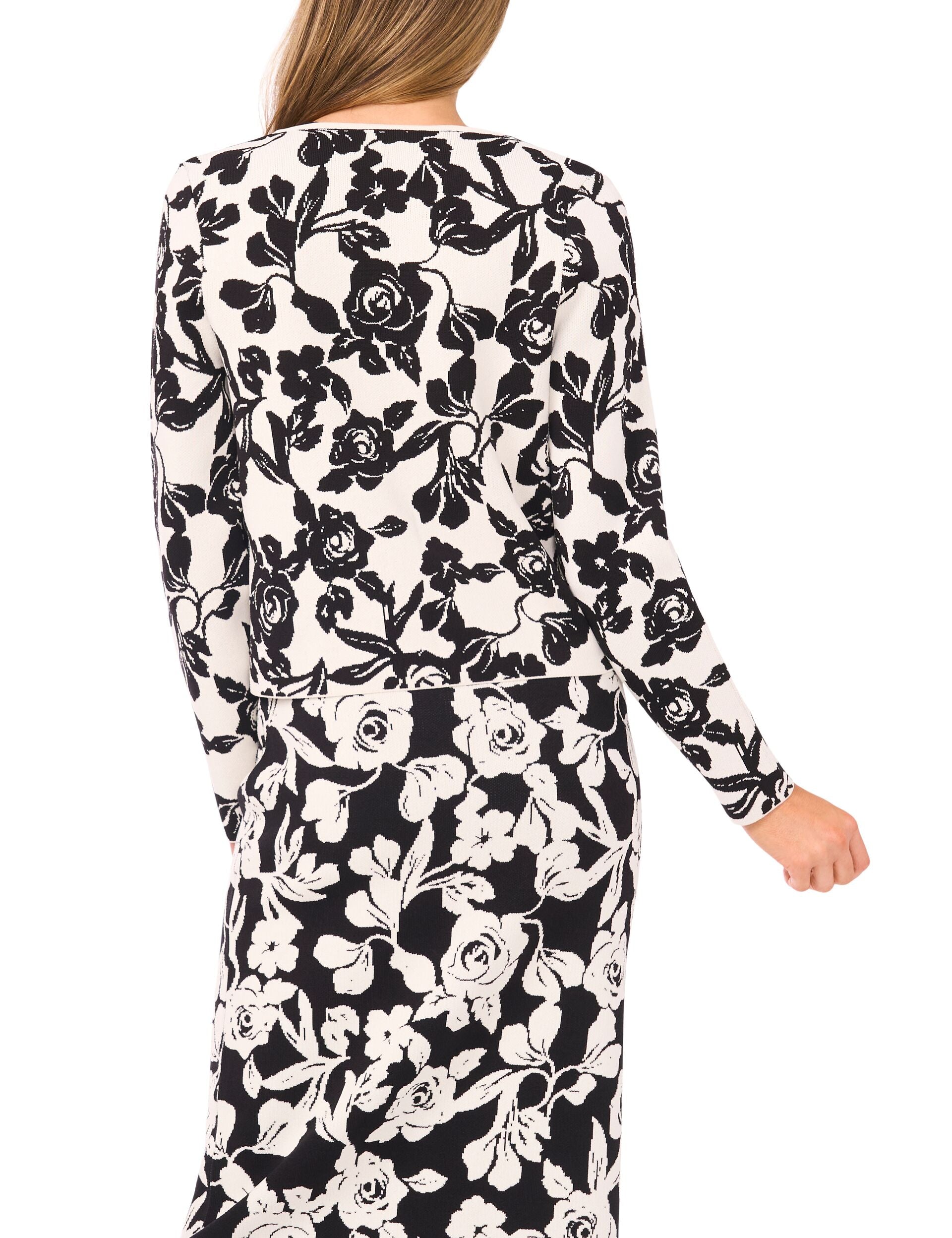 Sale TORY - Rose Jacquard Cardigan - Ted Baker