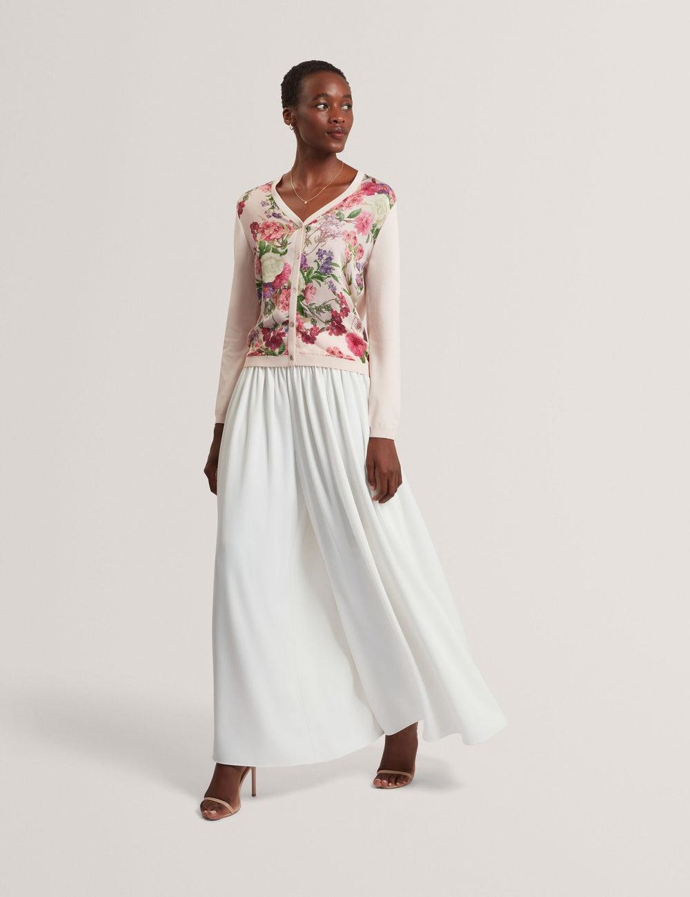 Sale LISA - Mixed Media Cardigan - Ted Baker