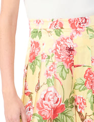 Sale|Women EVELYN Floral Pleated Wide Leg Pants - Ted Baker