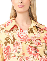 Sale|Women LEAH Floral Print Short Trench Jacket - Ted Baker