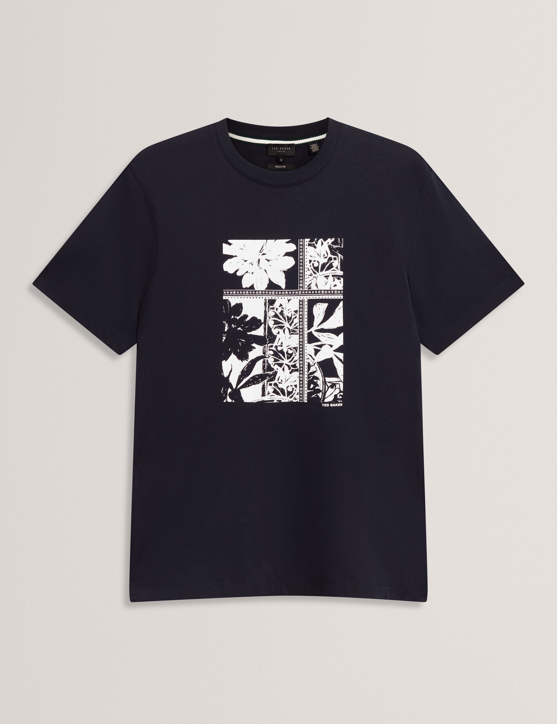 Sale|Men KONEY Botanical Graphic Crew Neck T-Shirt - Ted Baker