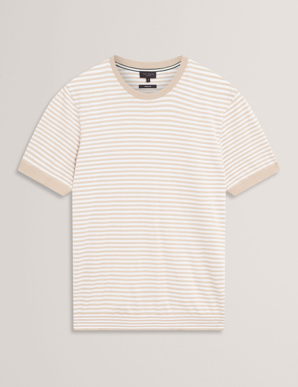 Sale|Men OURME - Classic Stripe Cotton Crew Neck T-Shirt - Ted Baker