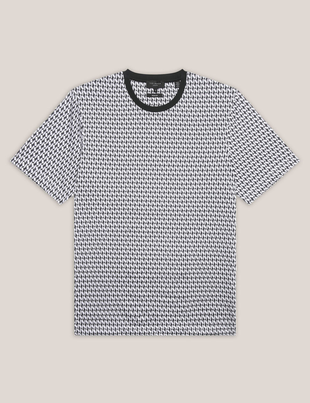 Sale|Men SANGS Geometric Jersey Top Gift Set in Black - Ted Baker