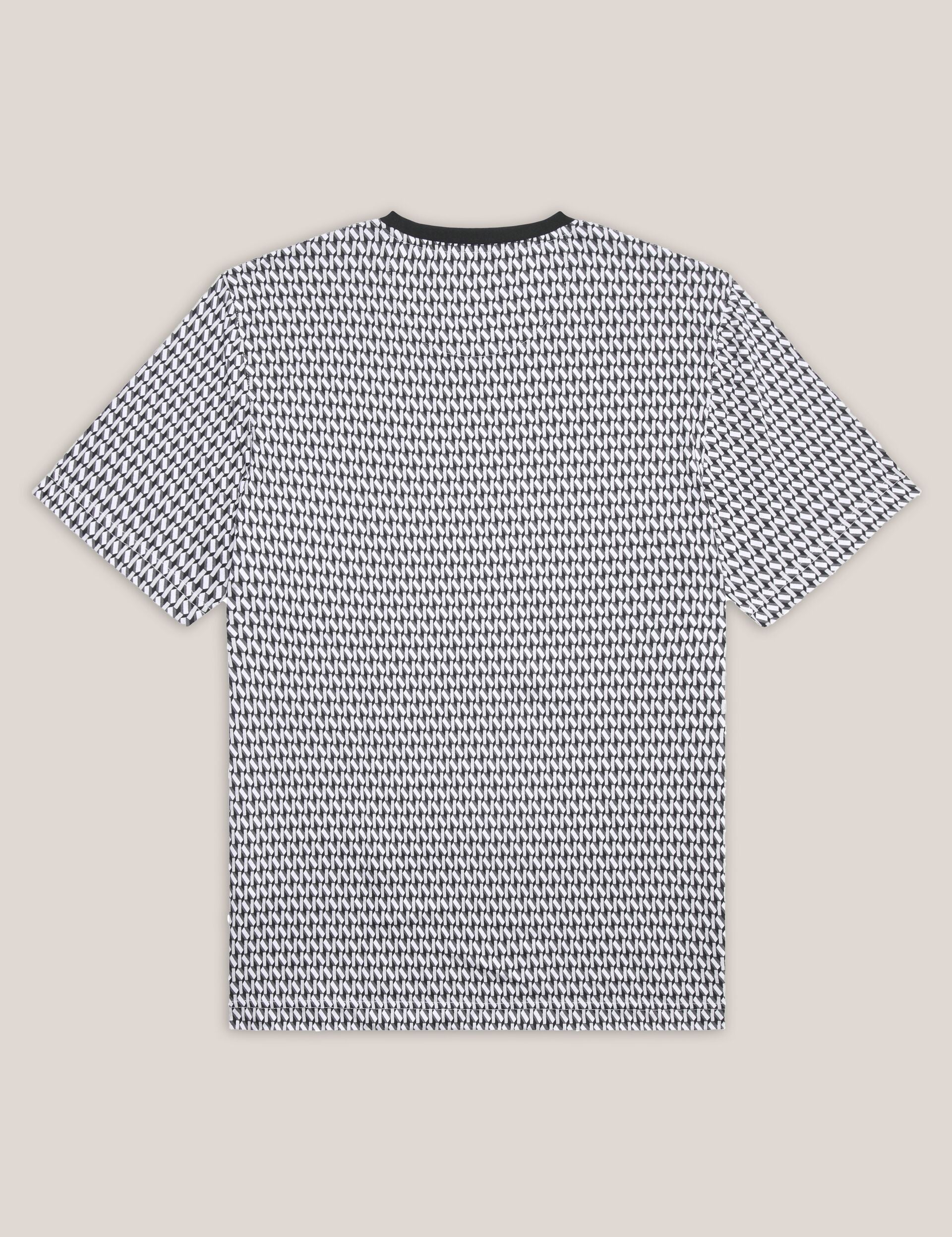 Sale|Men SANGS Geometric Jersey Top Gift Set in Black - Ted Baker