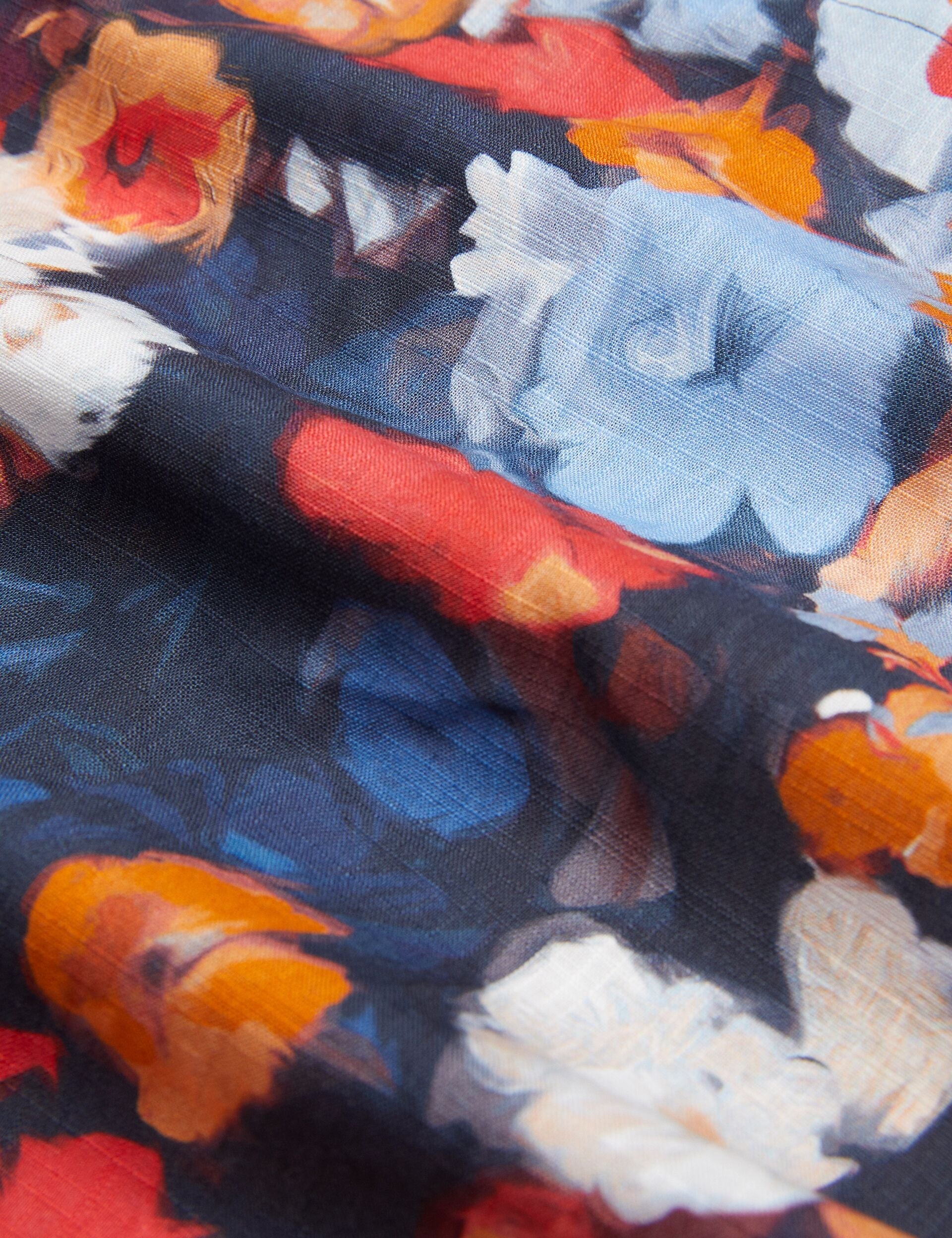 Sale|Men PIERRES - Short Sleeve Camo Floral Shirt - Ted Baker