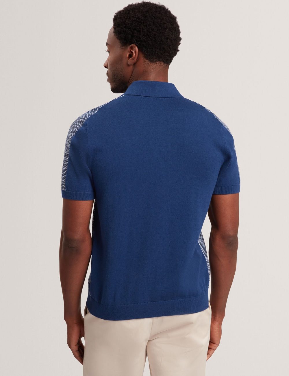 Sale|Men NOLIVA Textured Stitch Knitted Button-Through Shirt - Ted Baker