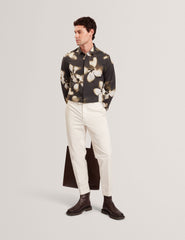 Sale WRENIN Photographic Floral Print Long Sleeve Shirt - Ted Baker