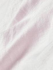 Sale|Men ROMEOS - Pink Regular Fit Cotton Linen Long Sleeve Shirt - Ted Baker