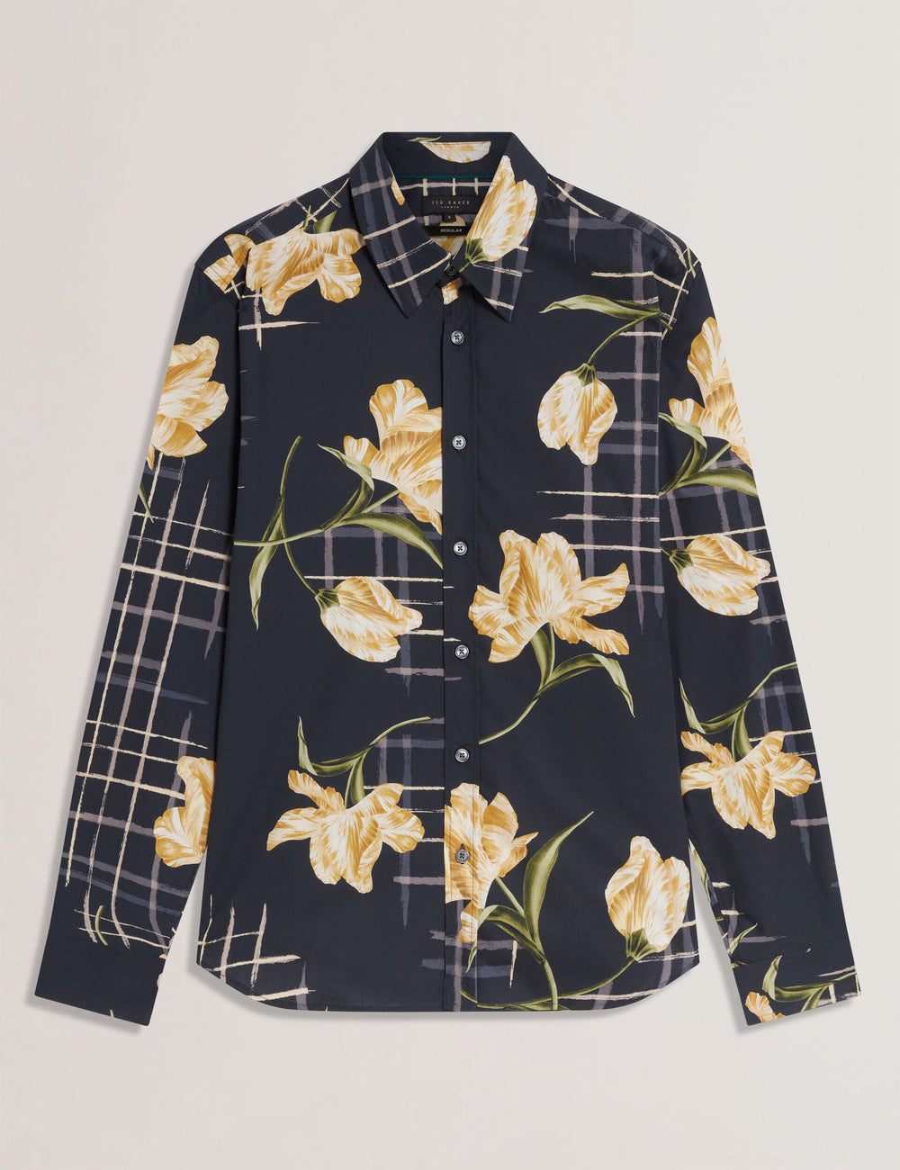 Sale|Men QUORIK Mixed Floral Print Long Sleeve Shirt - Ted Baker
