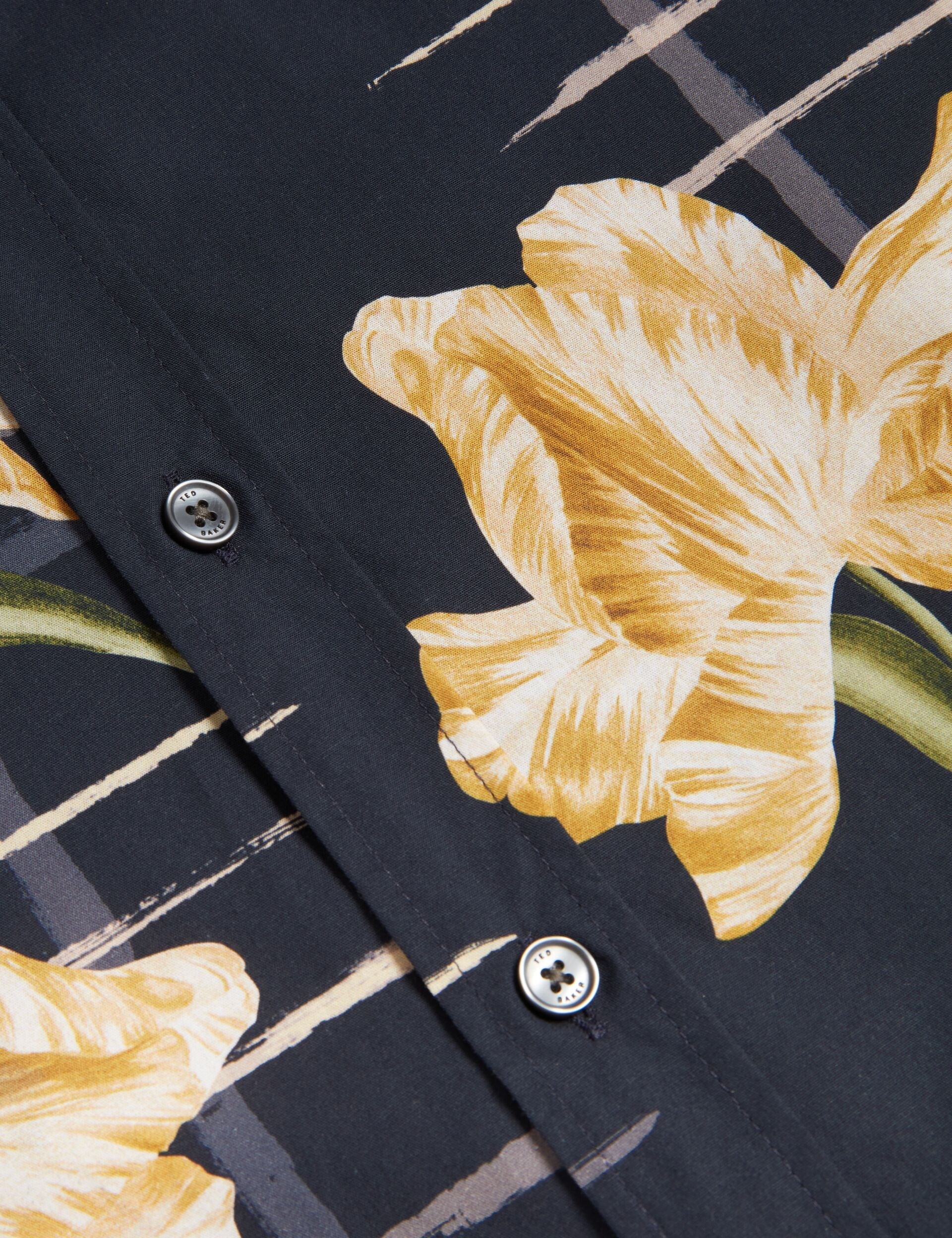 Sale|Men QUORIK Mixed Floral Print Long Sleeve Shirt - Ted Baker