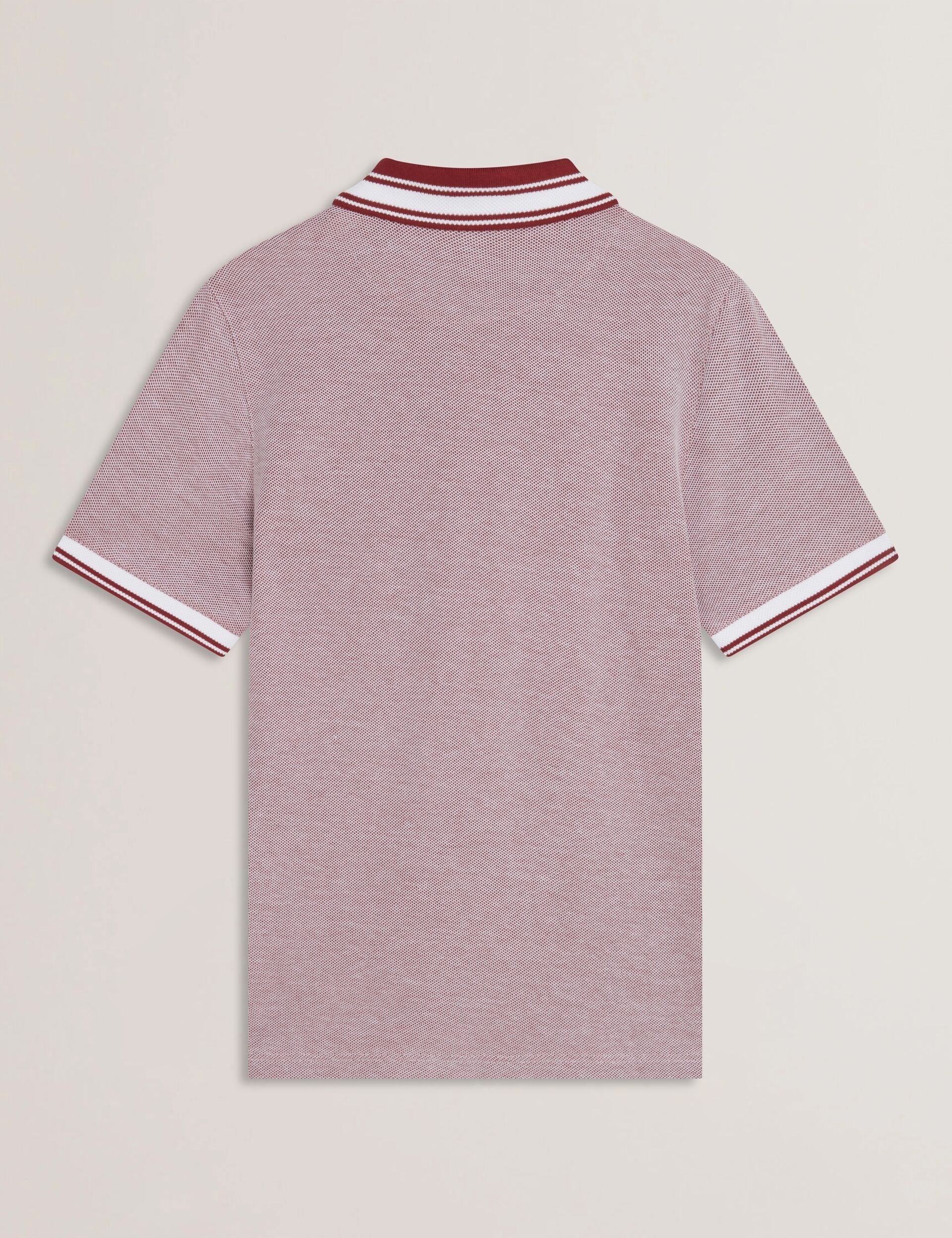 Sale|Men Phenes - Short Sleeve Textured Zip Polo - Ted Baker