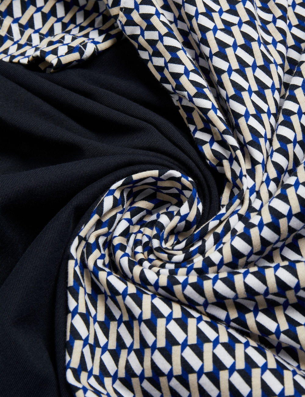 Sale|Men SANGS Geometric Jersey Top Gift Set in Navy - Ted Baker