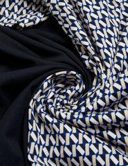 Sale|Men SANGS Geometric Jersey Top Gift Set in Navy - Ted Baker