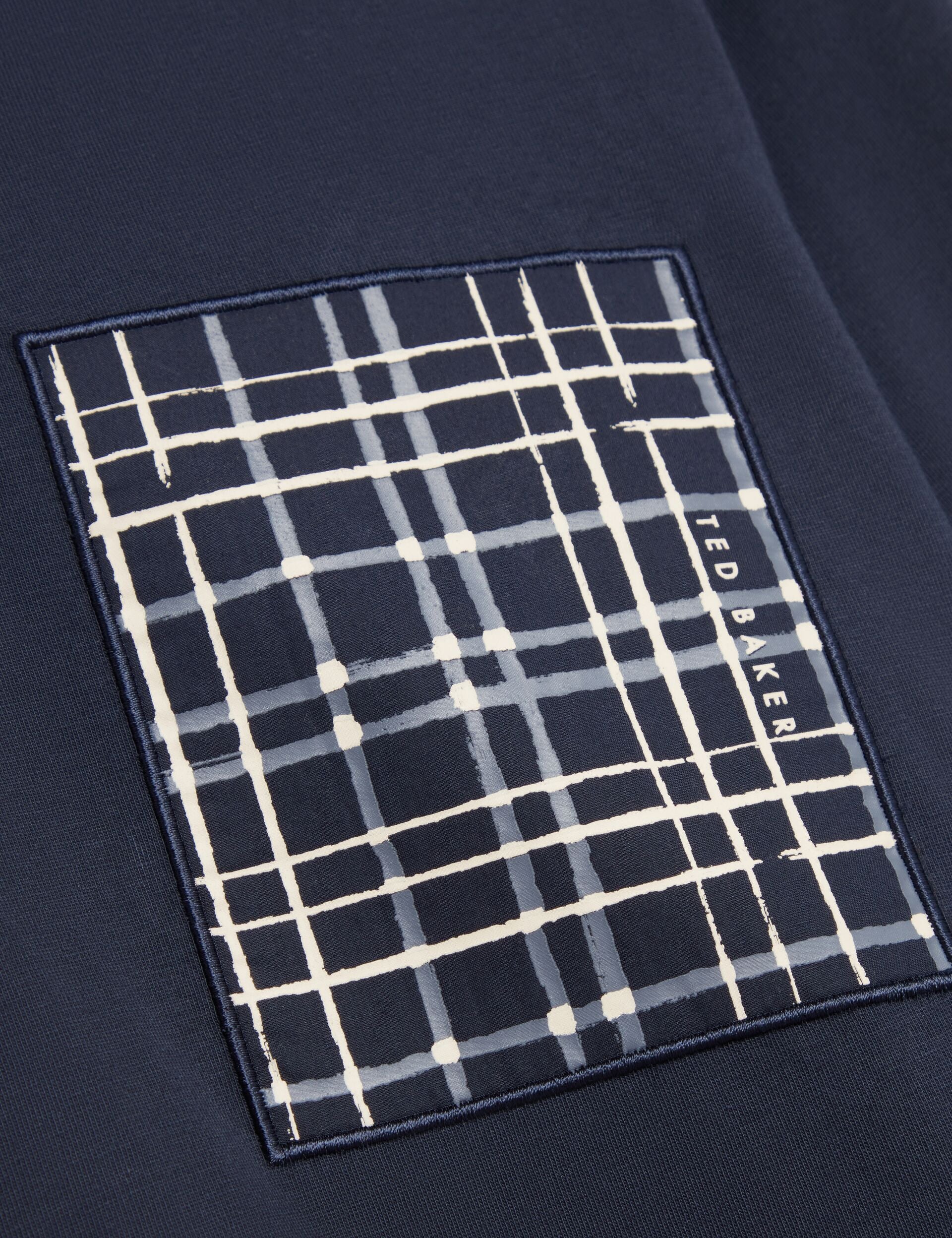 Sale|Men SININO Graphic Patch Long Sleeve T-Shirt - Ted Baker