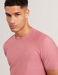 Sale|Men KAELITH Textured Panel Cotton Short Sleeve T-Shirt - Ted Baker