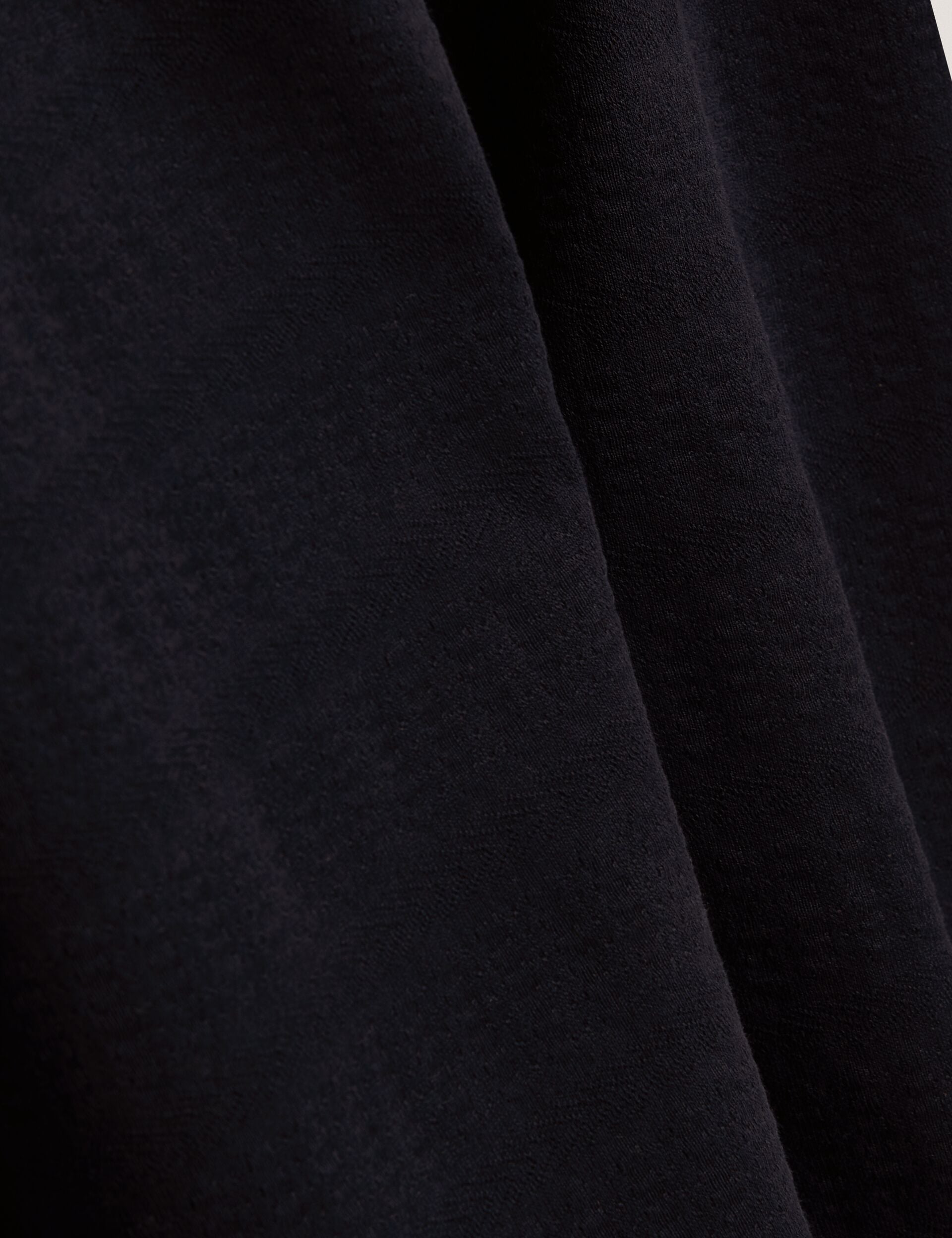 Sale|Men WYTHER Mixed Texture Zip Neck Long Sleeve Polo - Ted Baker
