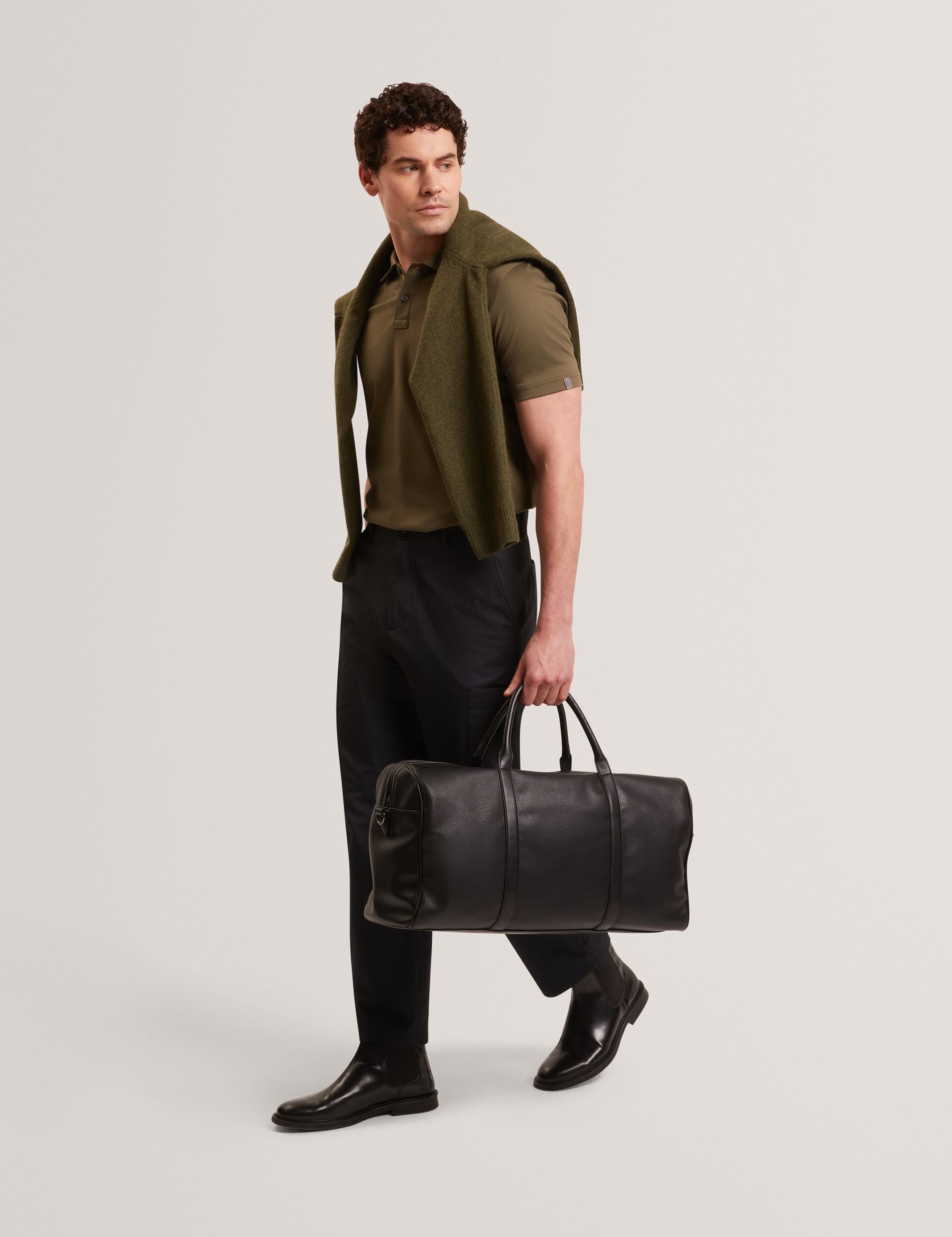 Sale|Men PORTYAL Tapered Stretch Cotton Cargo Pants - Ted Baker