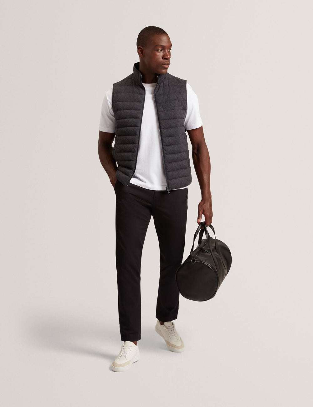 Sale|Men DOPPEL Reversible Fine Knit Quilted Gilet - Ted Baker