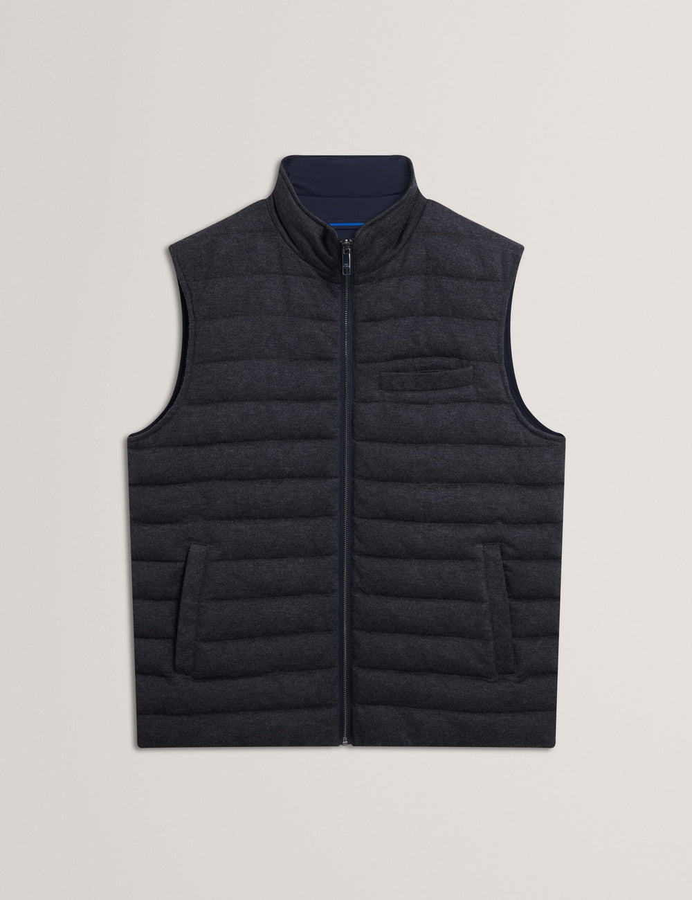 Sale|Men DOPPEL Reversible Fine Knit Quilted Gilet - Ted Baker