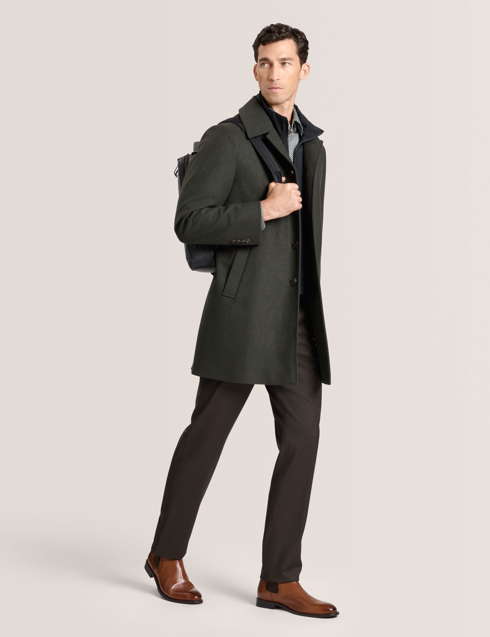 Sale|Men WIMBLEDON - Overcoat with Bib - Ted Baker