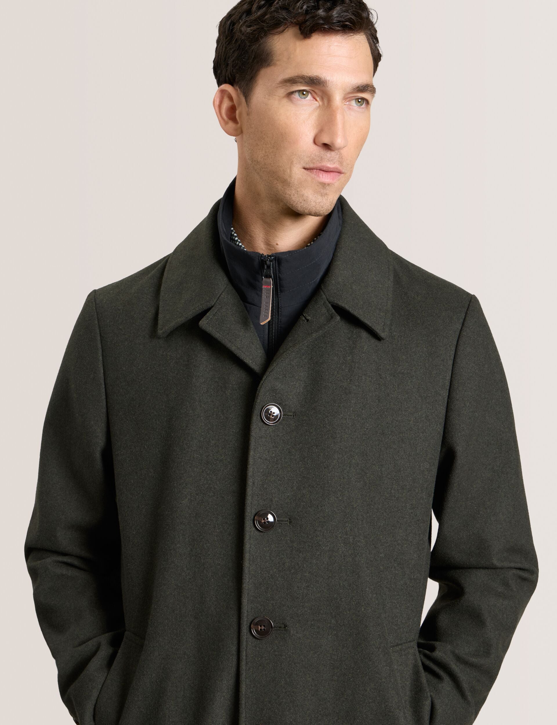 Sale|Men WIMBLEDON - Overcoat with Bib - Ted Baker