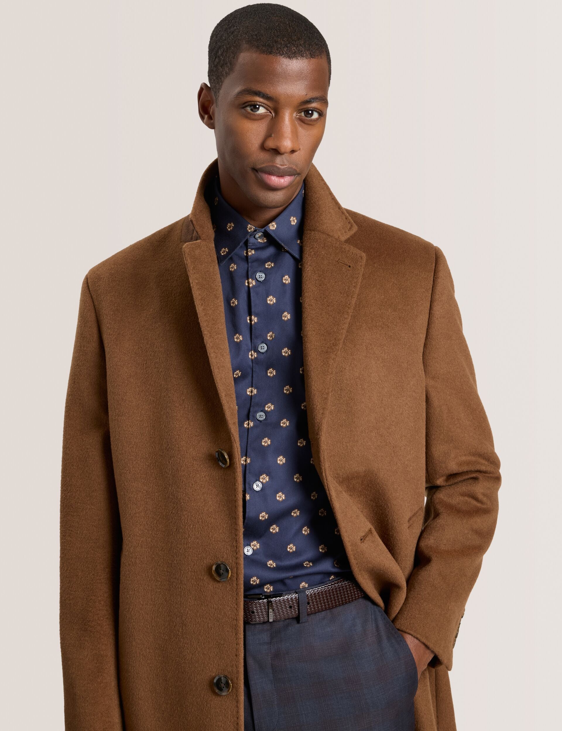 Sale|Men WYSTAN - Overcoat - Ted Baker