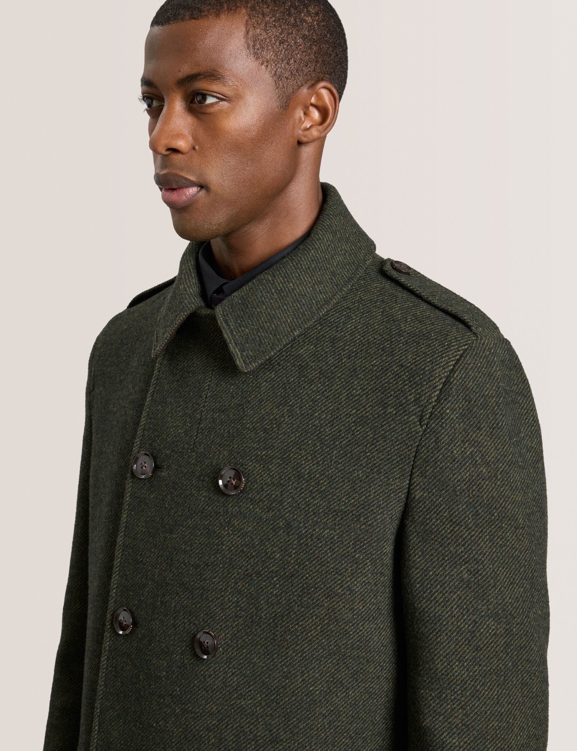 Sale|Men WINDYHILL - Twill Overcoat - Ted Baker