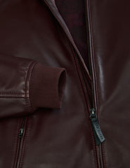 Sale|Men WAGGONER - Leather Bomber Jacket - Ted Baker