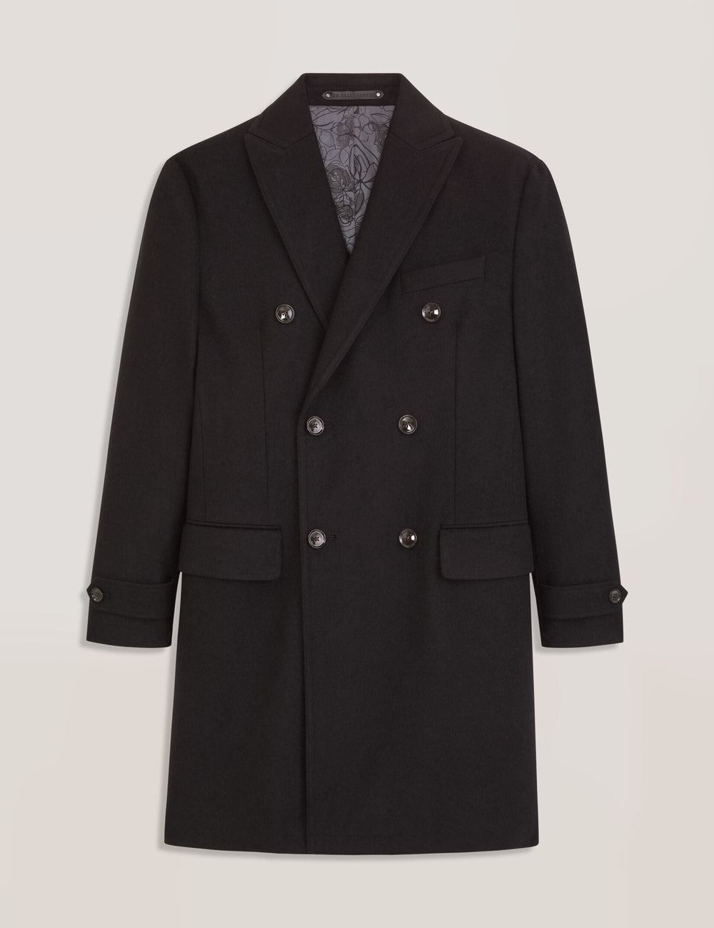 Sale|Men WINTHROP - Double Breasted Overcoat - Ted Baker
