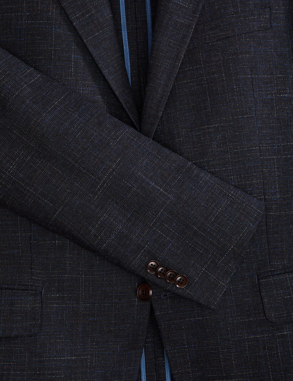 Sale|Men WELLINGTON – Single Breasted Two Button Notch Patch Pocket Weave Jacket - Ted Baker