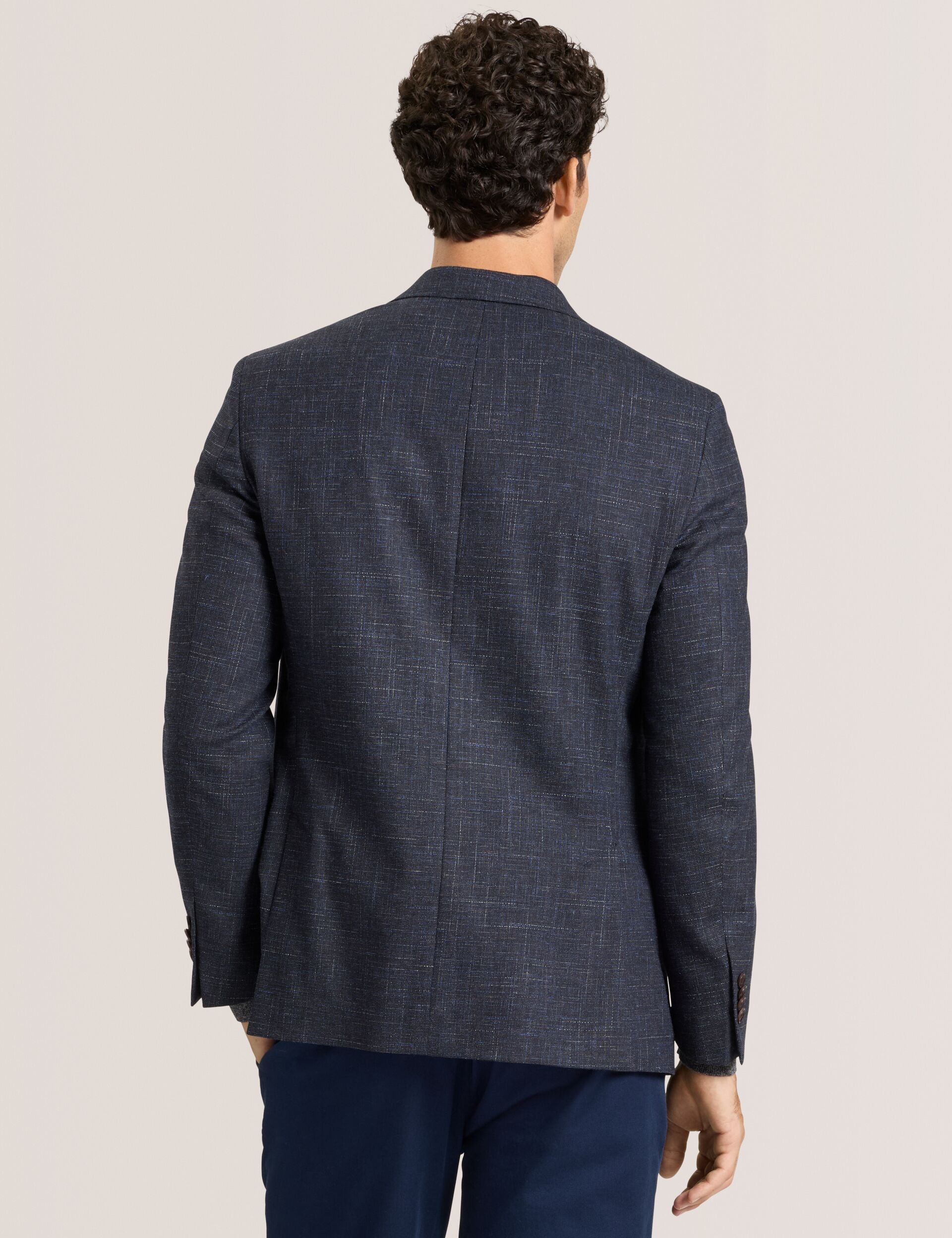 Sale|Men WELLINGTON – Single Breasted Two Button Notch Patch Pocket Weave Jacket - Ted Baker