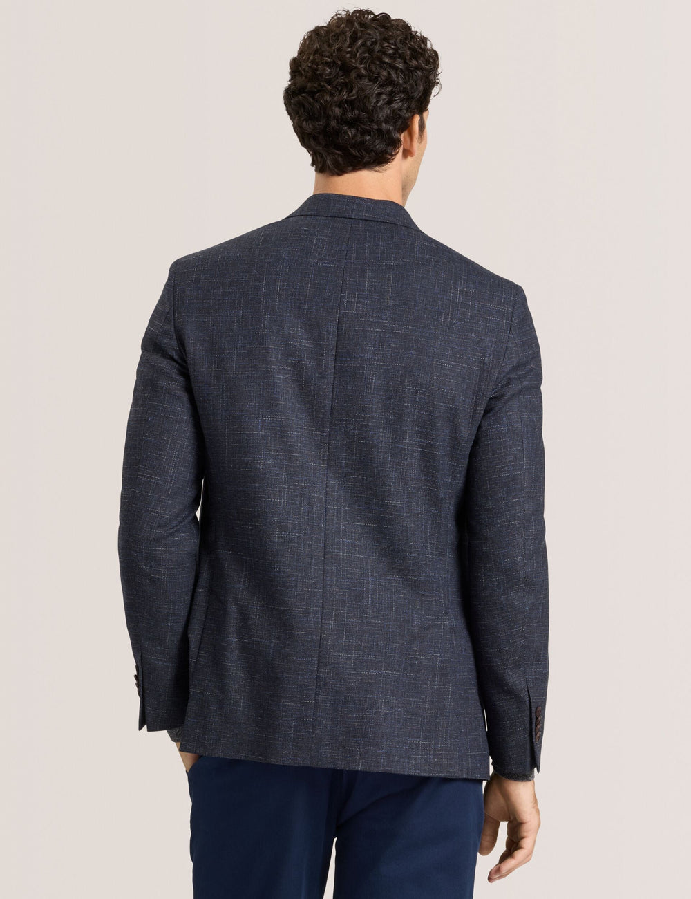 Sale|Men WELLINGTON – Single Breasted Two Button Notch Patch Pocket Weave Jacket - Ted Baker