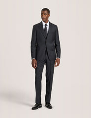 Sale|Men WRIGHT-GRID – Single Breasted Two Button Notch Fully Fashioned Grid Suit Jacket - Ted Baker