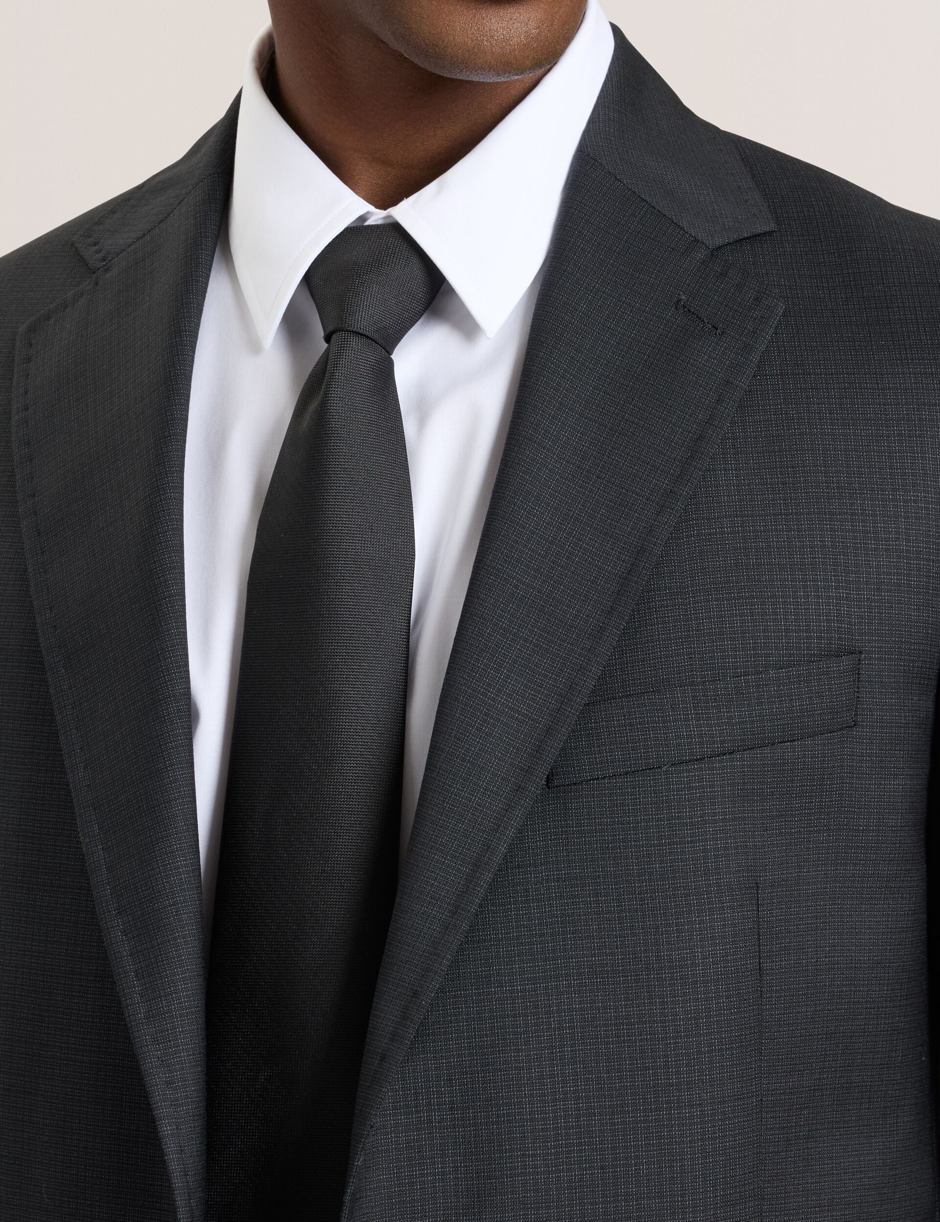 Sale|Men WRIGHT-GRID – Single Breasted Two Button Notch Fully Fashioned Grid Suit Jacket - Ted Baker