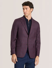 Sale|Men WINFRED – Single Breasted Two Button Notch Fully Fashioned Plaid Jacket - Ted Baker