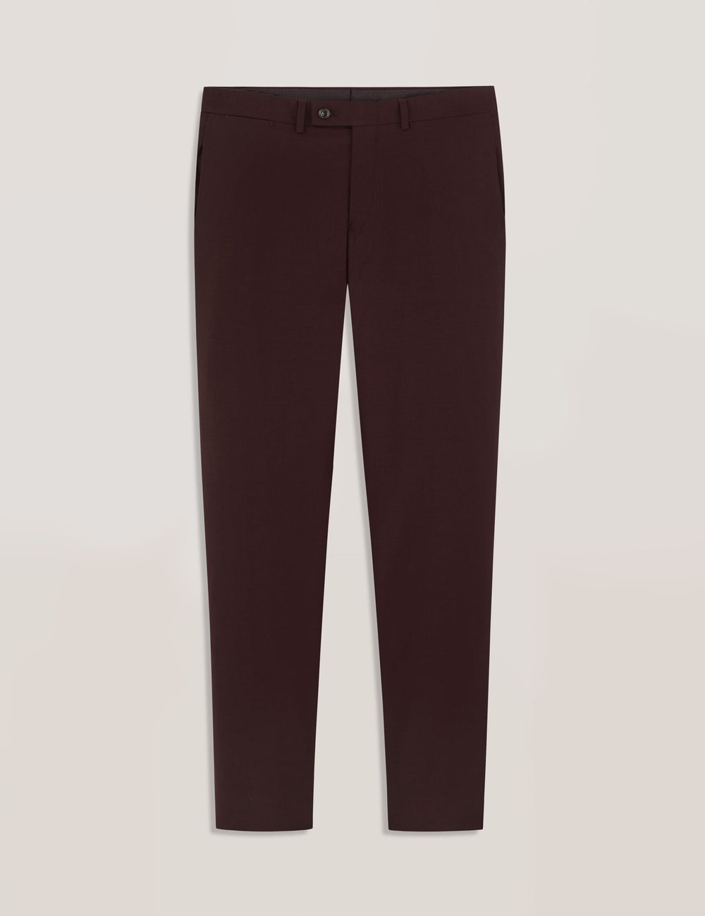 Sale|Men WINTER-TWILL – Flat Front Twill Suit Pant - Ted Baker
