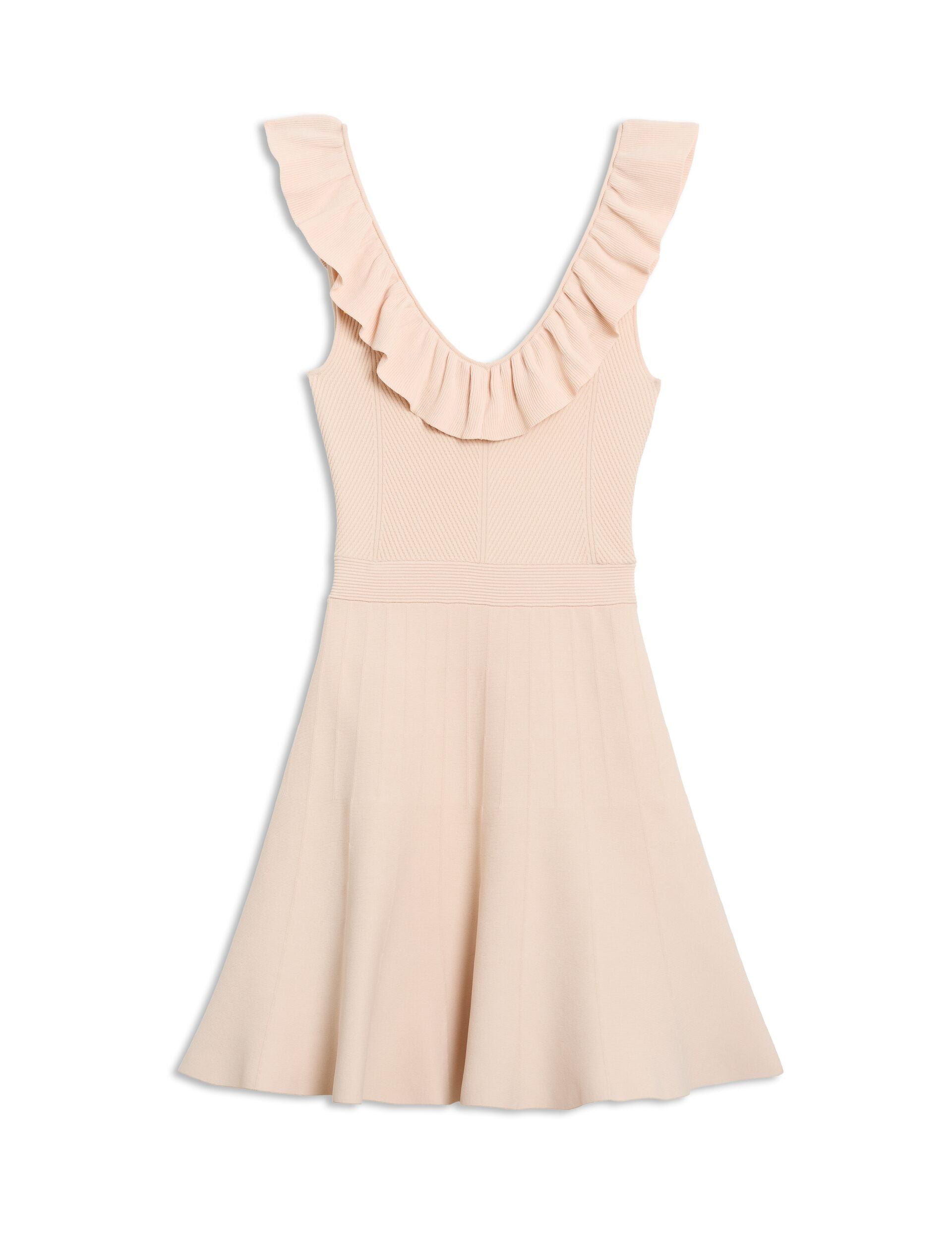Women SAYLAA - Ruffle Neckline Mini Dress - Ted Baker