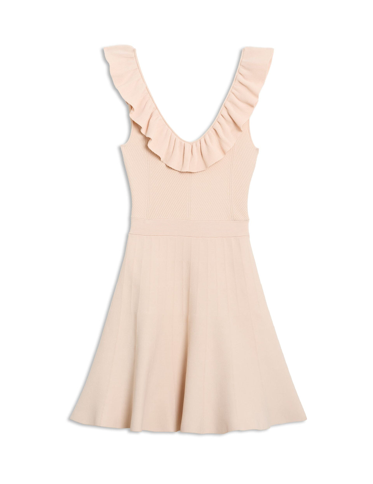 Women SAYLAA - Ruffle Neckline Mini Dress - Ted Baker