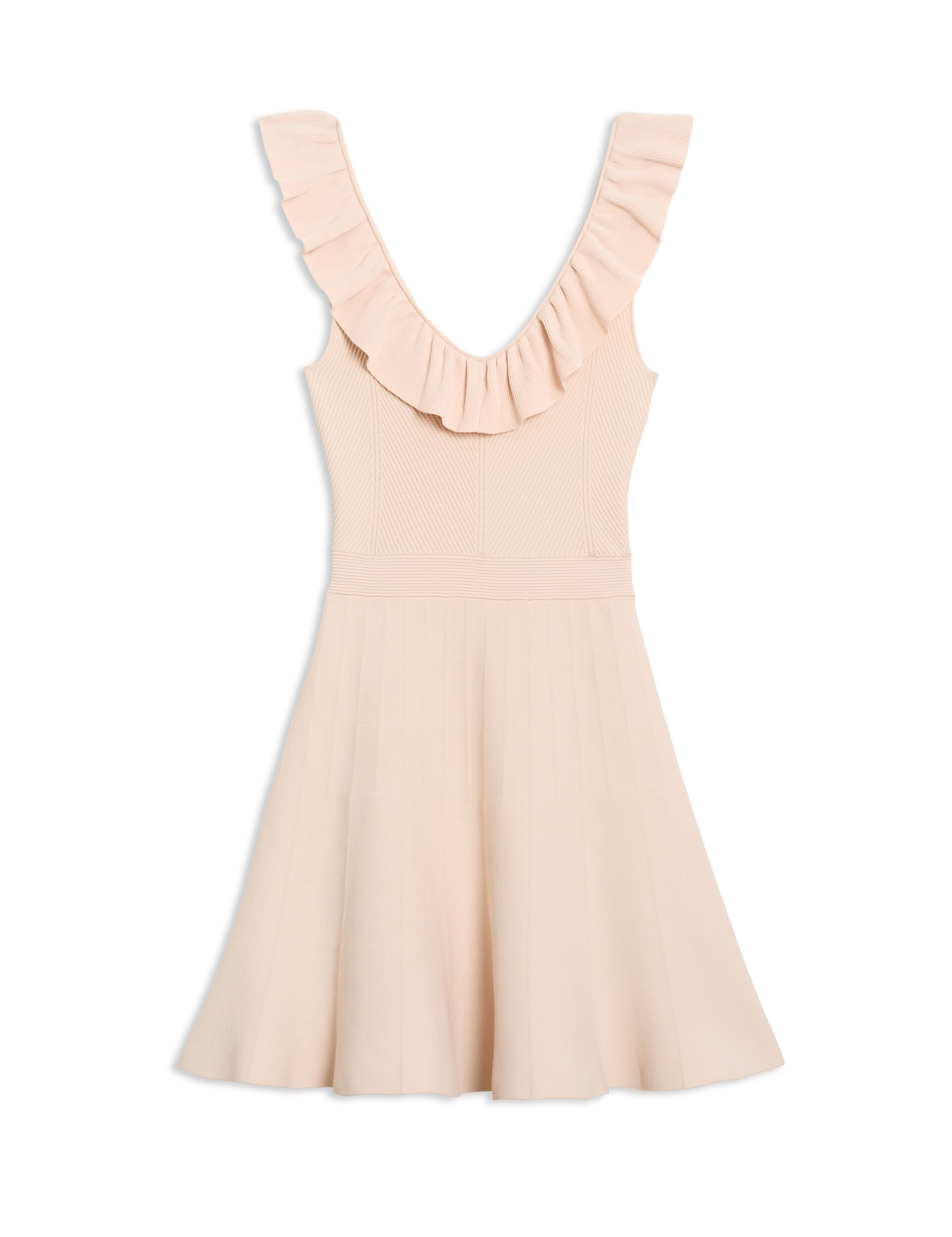 Women SAYLAA - Ruffle Neckline Mini Dress - Ted Baker