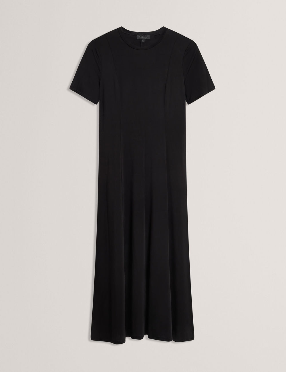 Women SHORT SLEEVE JERSEY MAXI DRESS - Rich Black - Ted Baker