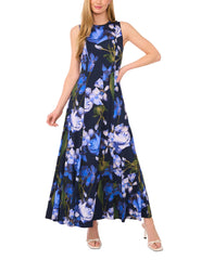 Women SHORT SLEEVE MAXI DRESS - Navy - Ted Baker