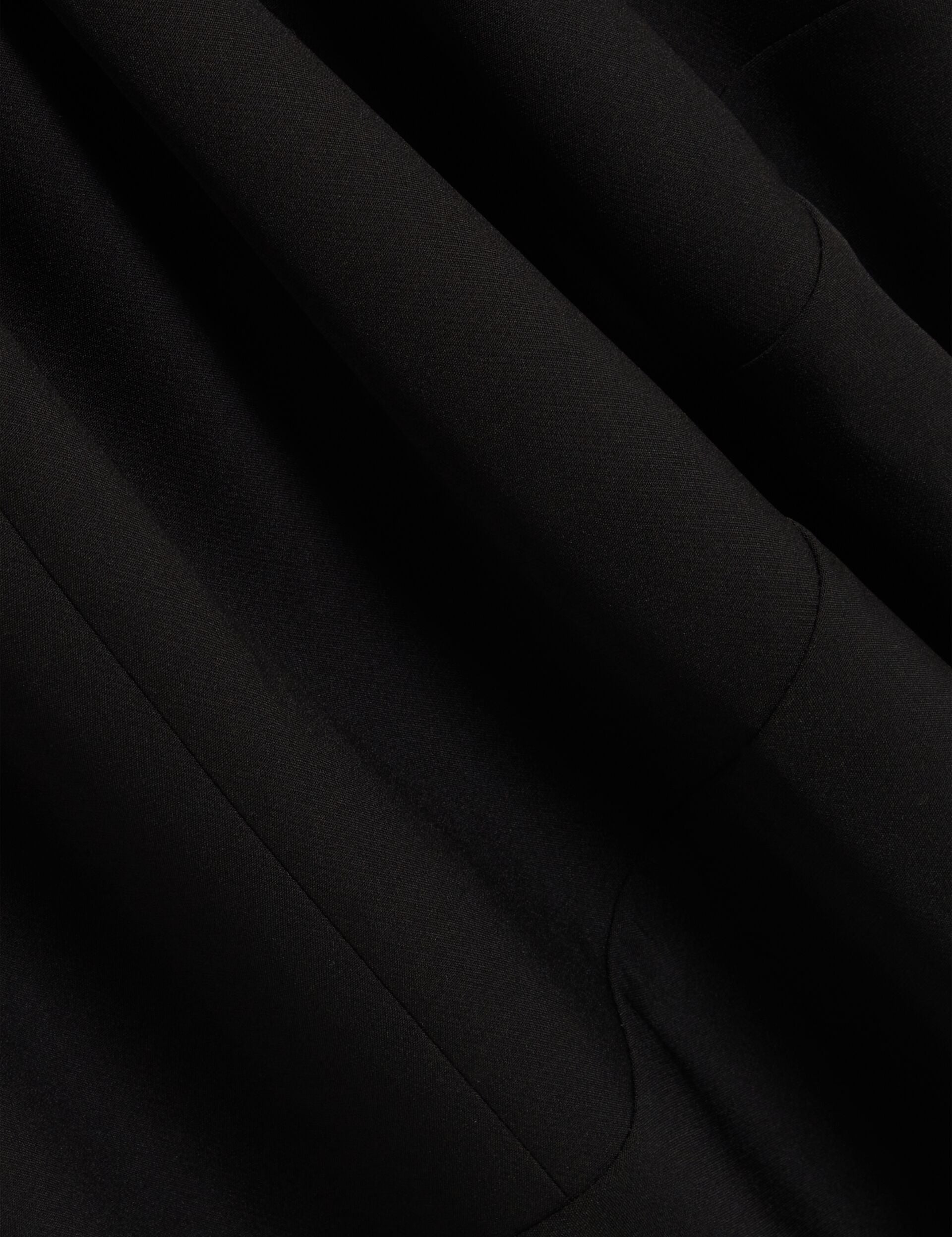 Women ASYMMETRIC MIDI DRESS - Black - Ted Baker