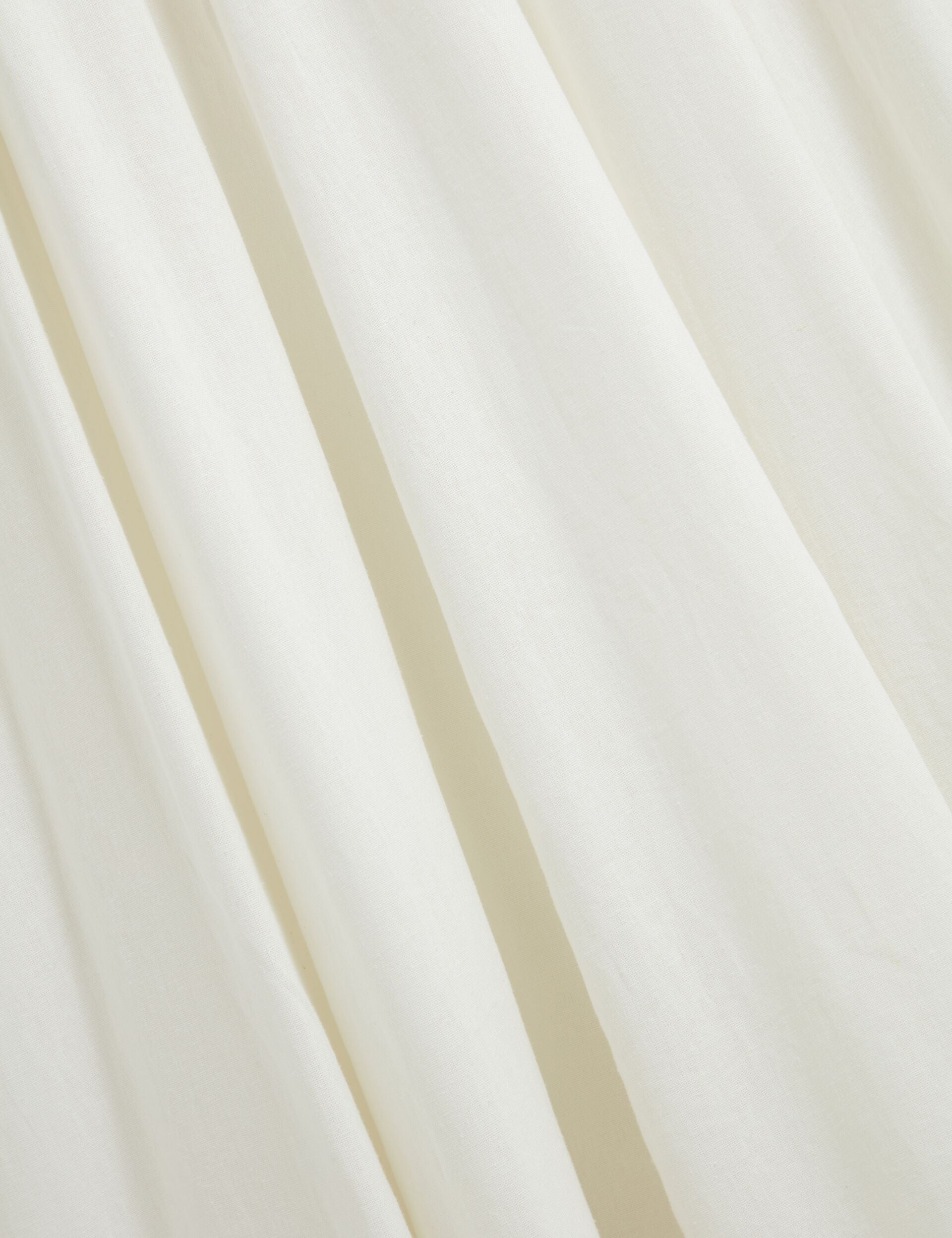 Women SLEEVELESS V-NECK PLEATED MAXI DRESS - White - Ted Baker