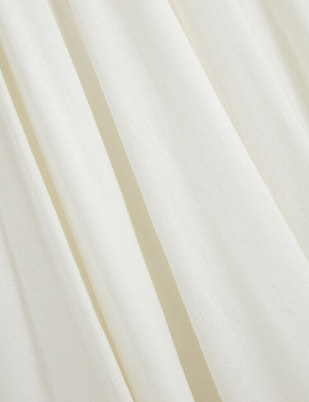 Women SLEEVELESS V-NECK PLEATED MAXI DRESS - White - Ted Baker