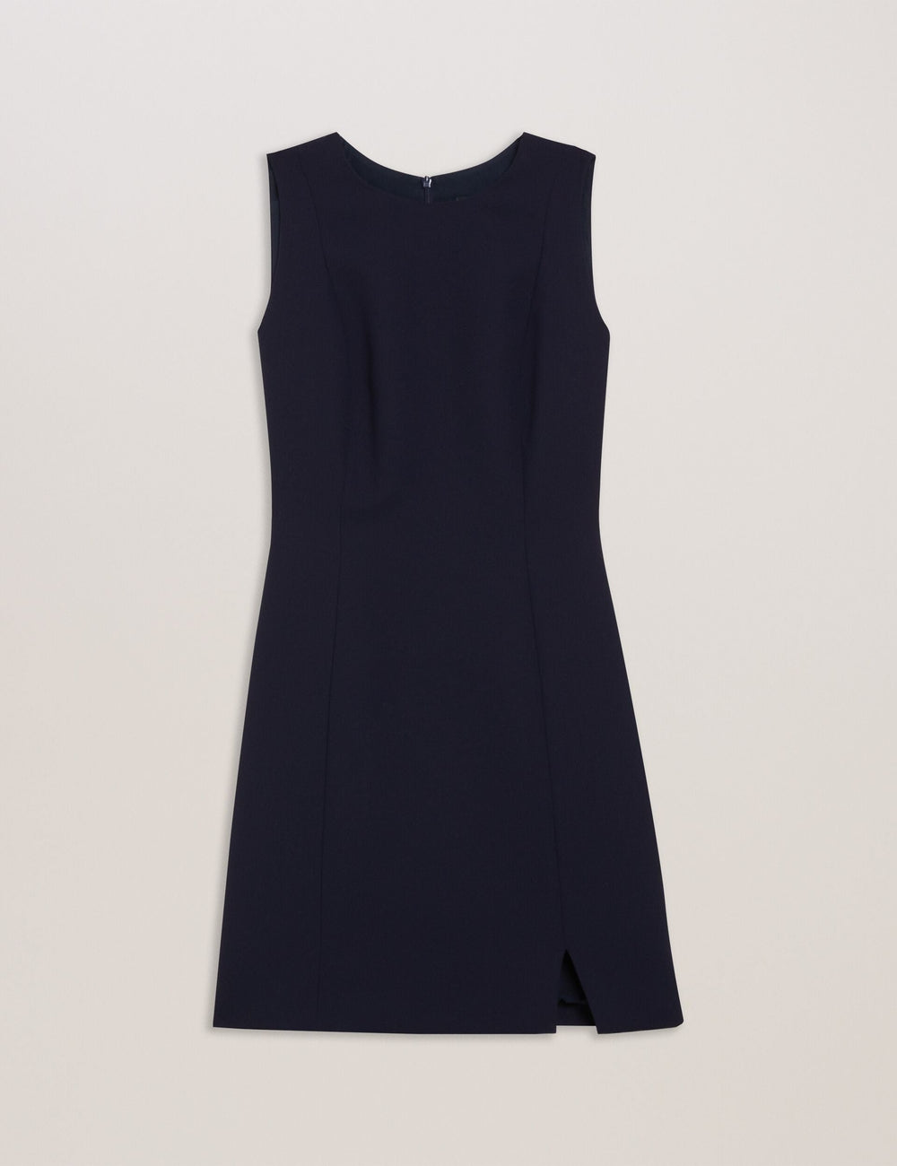 Women SORRAL - Sleeveless Tailored Mini Dress With Side Split - Ted Baker